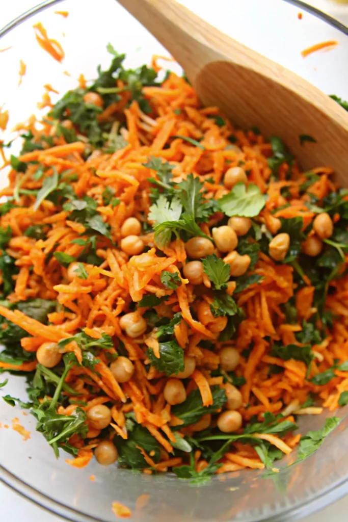 Carrot and Chickpea Salad
