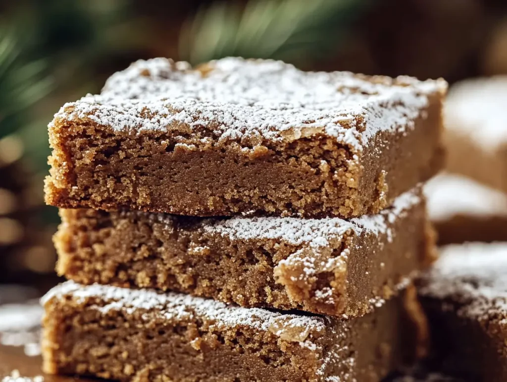Gingerbread Brownies
