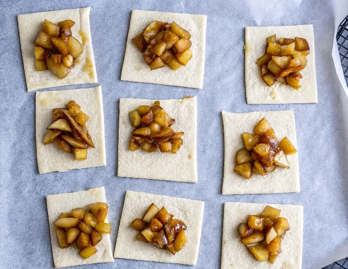 Assembling the Pastries